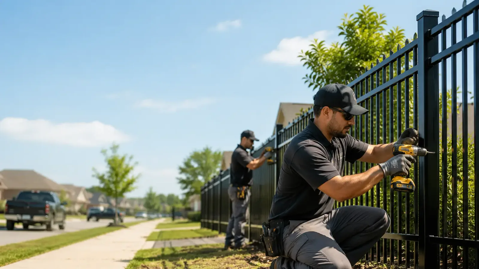 Metal Fence Installation in Bellevue, WA